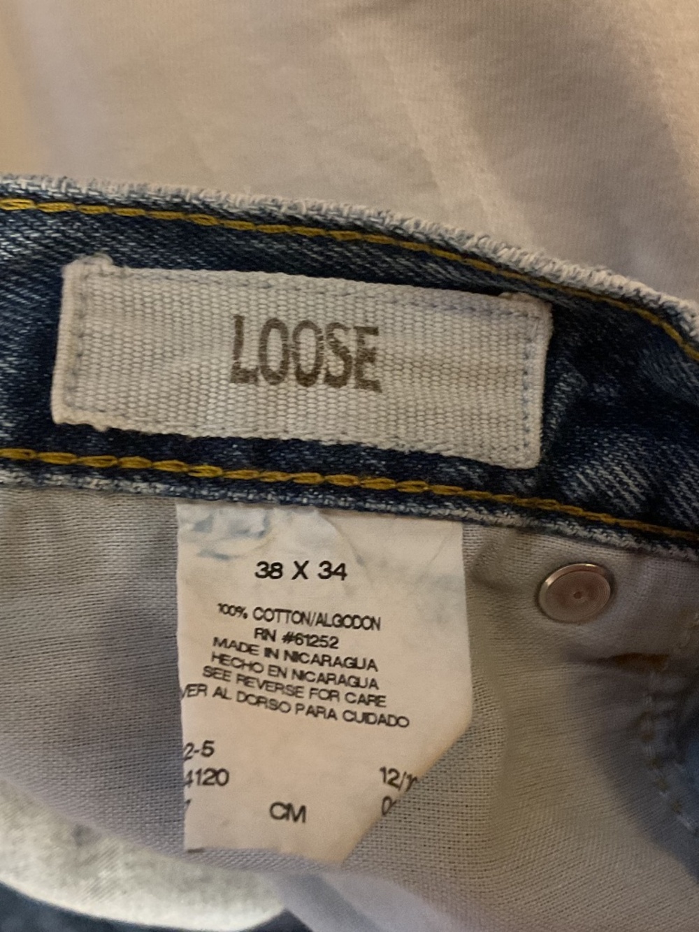 Hand lettered Denim - Picture 5 of 6
